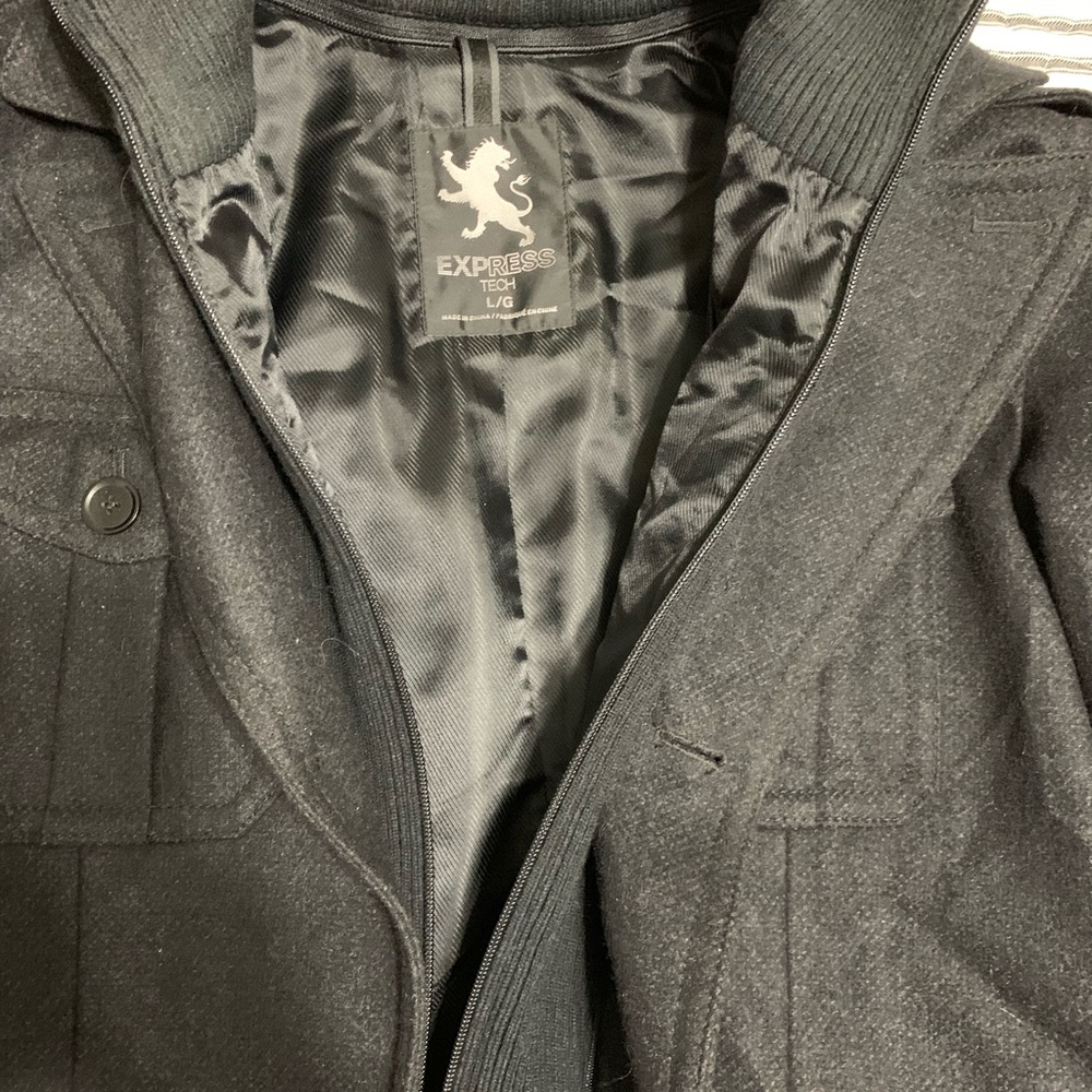 Express Tech Peacoat - Picture 2 of 4